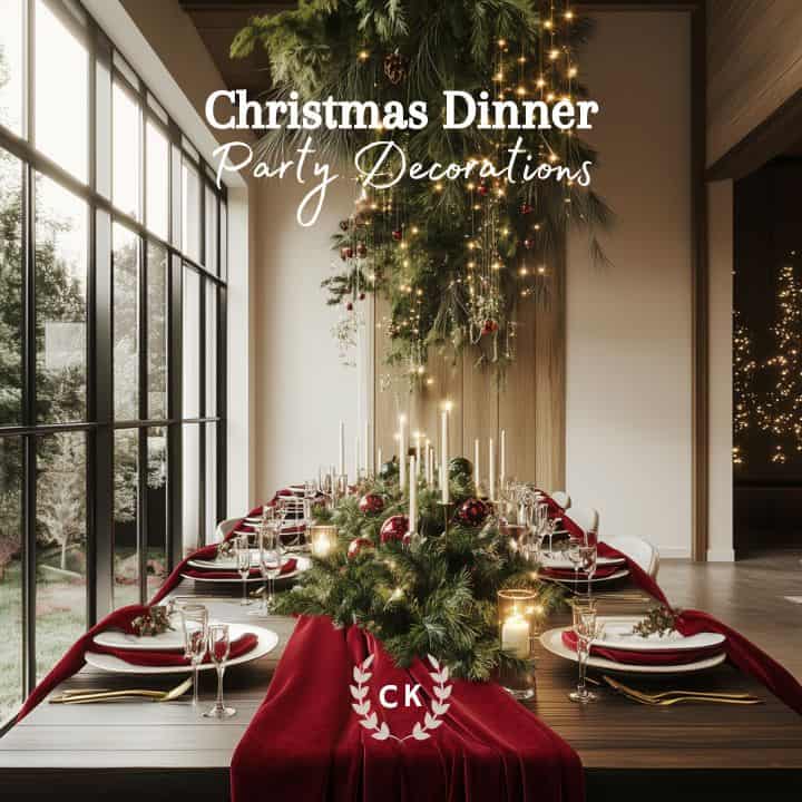 Christmas Dinner Party Decorations: Cozy Ideas! - Countess in the Kitchen