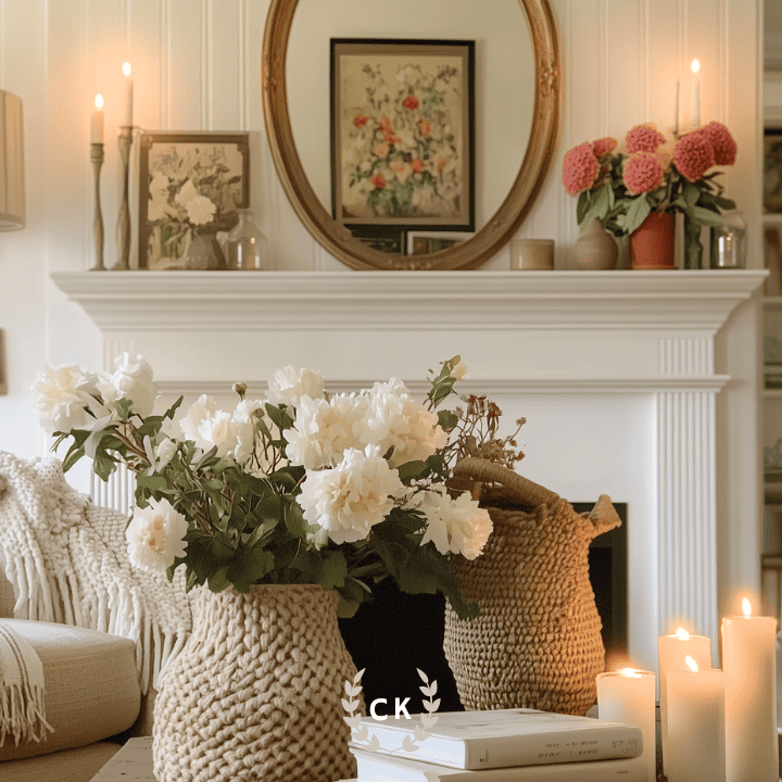 Fireplace Mantel Decor 15+ Ideas That Feel High-End Yet Cozy - Countess in the Kitchen