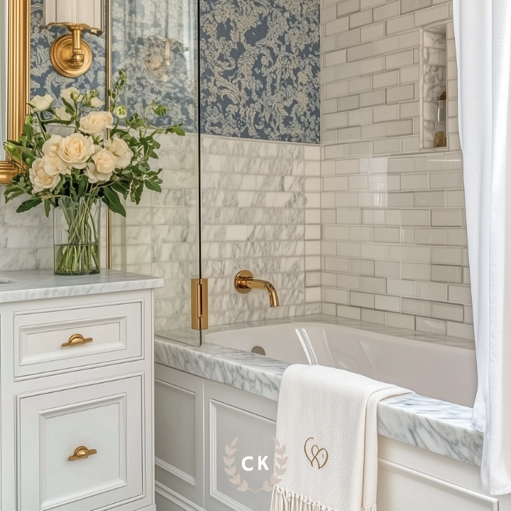 Picture of Apartment Bathroom Decor That Brings Beauty to the Basics - Countess in ...